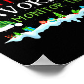 Poster Santa's Favorite Monitor Tech Fun Christmas  (Coin)