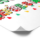 Poster Santa's Favorite Office Staff Christmas Lights San (Coin)