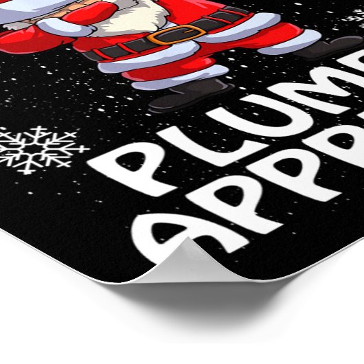 Poster Santa's Favorite Plumber Apprentice Christmas (Coin)