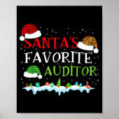 Poster Santa's Favorite Tor Fun Christmas  (Devant)