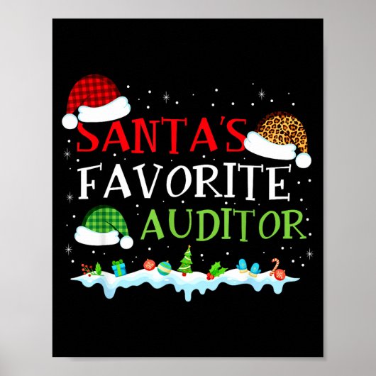 Poster Santa's Favorite Tor Fun Christmas  (Devant)