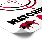 Poster Santa's Watching My Aim - Boar Hog Hunting 1 (Coin)