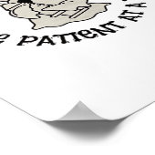 Poster Santé Halloween, Le Creeping It Real Un Patient (Coin)