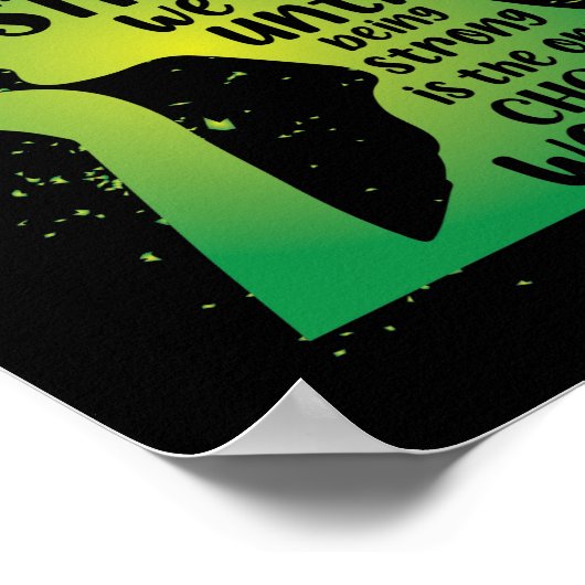 Poster Santé mentale Nous ne savons pas à quel point nous (Coin)