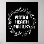 Poster Santé mentale, questions de sensibilisation Préven (Devant)