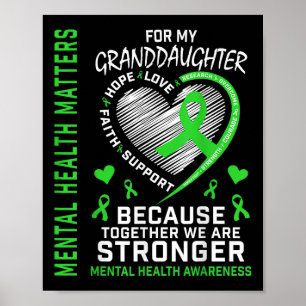 Poster Santé mentale S Grandgirl Mental Health Award