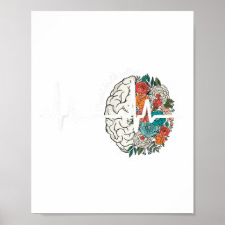 Poster Santé mentale S Maladie cérébrale humaine Sensibil