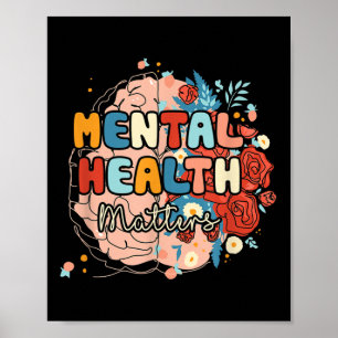 Poster Santé mentale S Vous êtes assez Mois de sensibilis