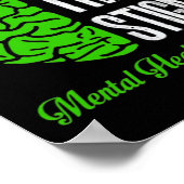 Poster Santé mentale Sensibilisation à la santé mentale 1 (Coin)