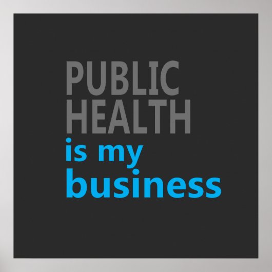 Poster santé publique (Devant)