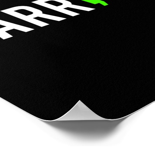 Poster Santé Semi-Colon Guerrier Conception Cadeau Pour S (Coin)