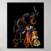 Poster Santi Claus Tees Greetings From Ss Vom Krampus  (Devant)