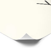 Poster Santiago de Chile City Vacances Rétro Skyline (Coin)