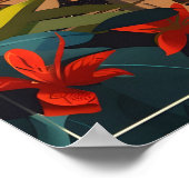 Poster Santiago de Cuba : Soul rythmique des Caraïbes (Coin)