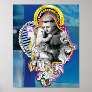 Poster Santo Antônio (Antoine de Padoue)