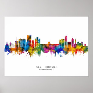 Poster Santo Domingo Dominican