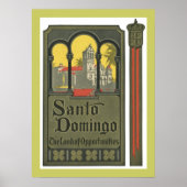 Poster Santo Domingo (tan) (Devant)