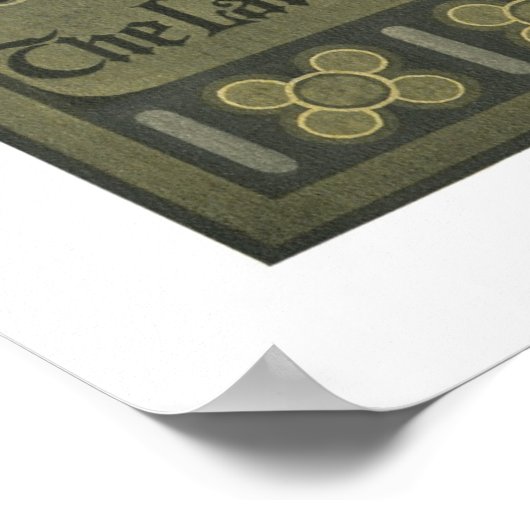 Poster Santo Domingo (toile) (Coin)