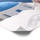 Poster Santorin (Coin)