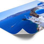 Poster Santorin (Coin)