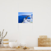 Poster Santorin (Cuisine)