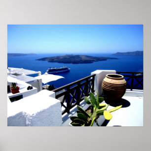 Poster Santorin