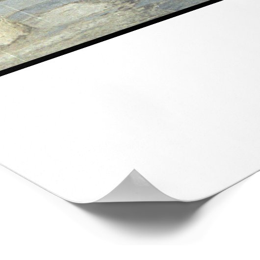 Poster Santorin (Coin)