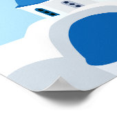 Poster Santorin 01 (Coin)