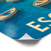 Poster Santorin 2025 - Evasion vers la mer Égée (Coin)