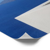 Poster Santorin, Grèce (Coin)