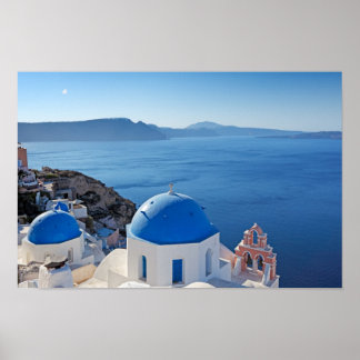 Poster Santorin, Grèce
