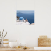 Poster Santorin Grèce (Cuisine)