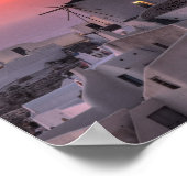 Poster Santorin, Grèce (Coin)