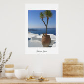 Poster Santorin, Grèce (Cuisine)