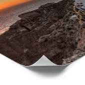 Poster Santorin, Grèce (Coin)