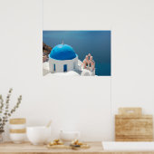 Poster Santorin Grèce (Cuisine)