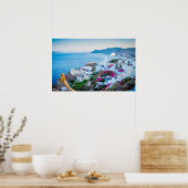 Poster Santorin Grèce (Cuisine)