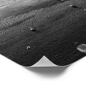 Poster Santorin Grèce Iconic Domed Churches Vue sur la me (Coin)