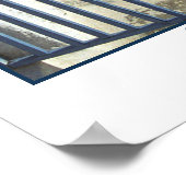 Poster Santorin (haute résolution) (Coin)