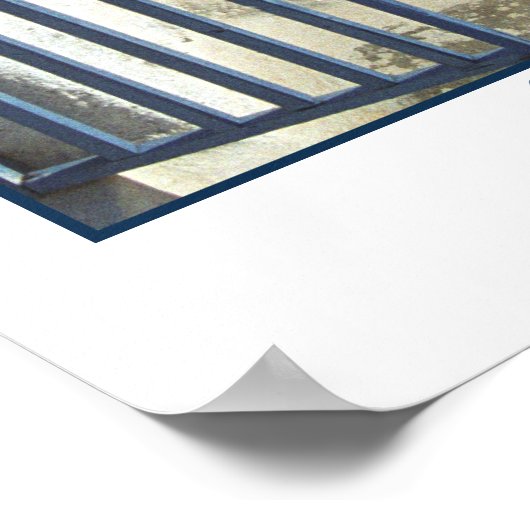 Poster Santorin (haute résolution) (Coin)