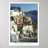 Poster Santorin (haute résolution)