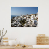 Poster Santorini (Cuisine)
