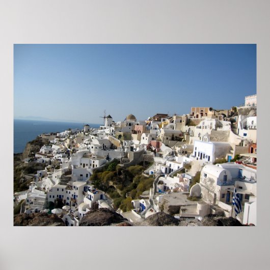 Poster Santorini (Devant)