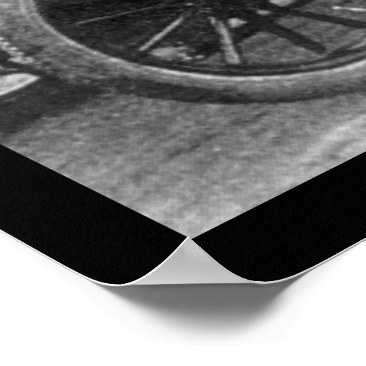 Poster Santos Dumont Avion Car 1909 (Coin)