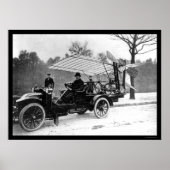 Poster Santos Dumont Avion Car 1909 (Devant)