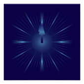 Poster saphir minute (Devant)