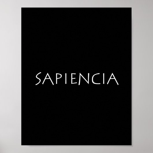 Poster Sapiencia (Devant)