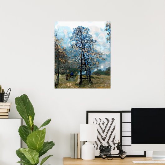 Poster Sapin (Bureau à domicile)