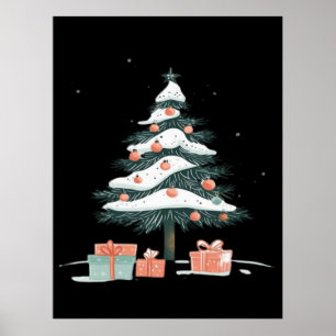 Poster sapin de Noël