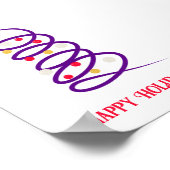 Poster Sapin de Noël (Coin)